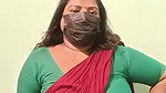 South bhabhi showing one side of her boob