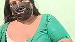 South bhabhi showing one side of her boob