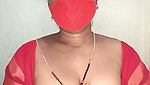 Telugu mature aunty show her boob