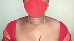 Telugu mature aunty show her boob