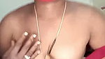 Telugu mature aunty show her boob