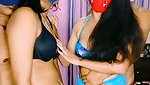 Three sexy ladies enjoying  having fun with partner