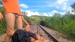 railway track enjoy with lover 20260820 9