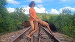 railway track enjoy with lover 20260820 9