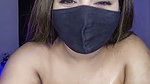 Oil massage fat body big melon show