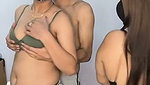 Indian Bhabhi Hot  Boobs Show And Milk Lesbian Fuck