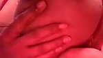 Aunty suck her own boob  showing