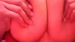 Aunty suck her own boob  showing