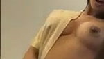 Beautiful girl fingering her pussy  moan