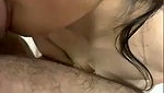 Beautiful hot girl give Blowjob  licking her bf ass