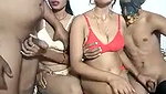 Bhabhi give Handjob  Blowjob to lover