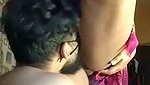 Boyfriend suck  licking pussy of beautiful bhabhi