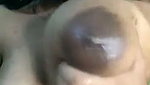 Hot aunty pressing her boob  show her ass
