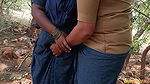 Indian village wife sumithra cheating her husband friend outdoor fucking