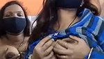 Two bhabhi showing her boobs  pressing