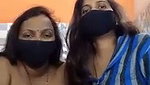 Two bhabhi showing her boobs  pressing