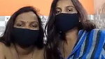 Two bhabhi showing her boobs  pressing
