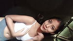 Village Slim Bhabhi playing own boobs and Fingering