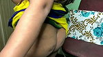 Aunty showing her huge boobs