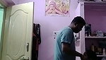 Beautiful aunty give Blowjob  press boob by ex lover