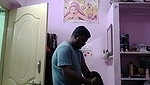 Beautiful aunty give Blowjob  press boob by ex lover