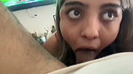 Beautiful girl give deeply Blowjob to ex lover