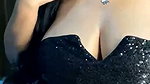 Big boobs aunty showing