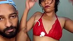 Boyfriend suck his gf slim boob