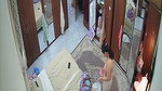 Hot aunty Changing Clothes  show her boob