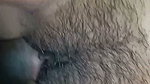 Hot aunty showing her hairly pussy