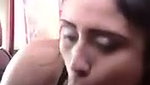 Hot girl suck dick  fucked inside car