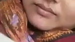 Muslim bhabhi showing her huge boobs on vc