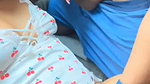 Sexy girl give Blowjob  show her pussy