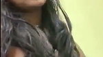 Sexy girl showing her dark nipple boob