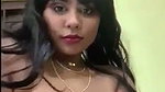 Sexy girl showing her dark nipple boob