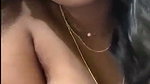 Sexy girl showing her dark nipple boob