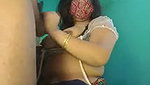 Horny Indian Housewife Teasing With Her Beautiful Assets