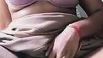 Sexy girl showing her pussy