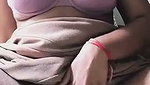 Sexy girl showing her pussy