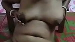 Telugu aunty show her pussy suck her own boob  fucked