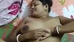 Telugu aunty show her pussy suck her own boob  fucked