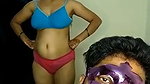 Two bhabhi give Blowjob  enjoying