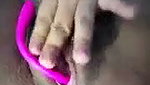 Bhabhi drilling her pussy  showing her pink pussy
