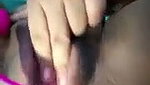 Bhabhi drilling her pussy  showing her pink pussy