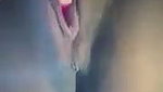Bhabhi drilling her pussy  showing her pink pussy
