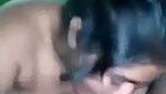 Bhabhi give Blowjob  show her big nipple