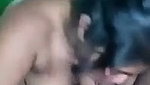 Bhabhi give Blowjob  show her big nipple