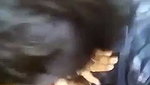 Boyfriend suck his gf boob