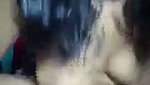 Hot bhabhi riding  give Blowjob show asshole