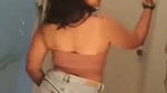 Hot girl showing her boobs  enjoying
